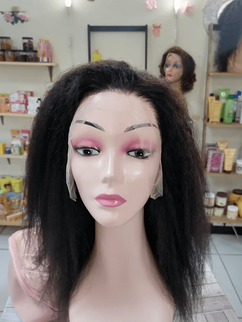 Perruque Sahel — Kinky straight noir · texture naturelle — Beauty's House